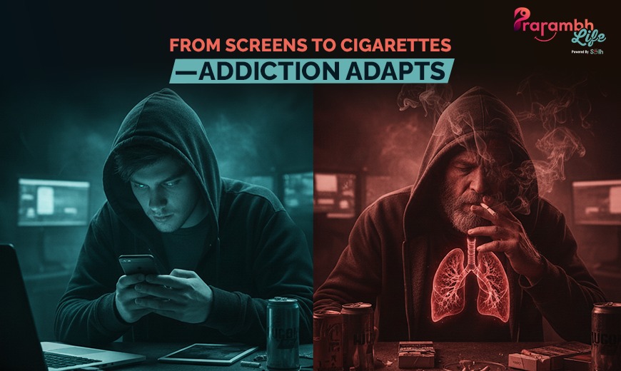 Stress induced smoking addiction, signs of addiction, stages of addiction, addiction treatment, addiction recovery services